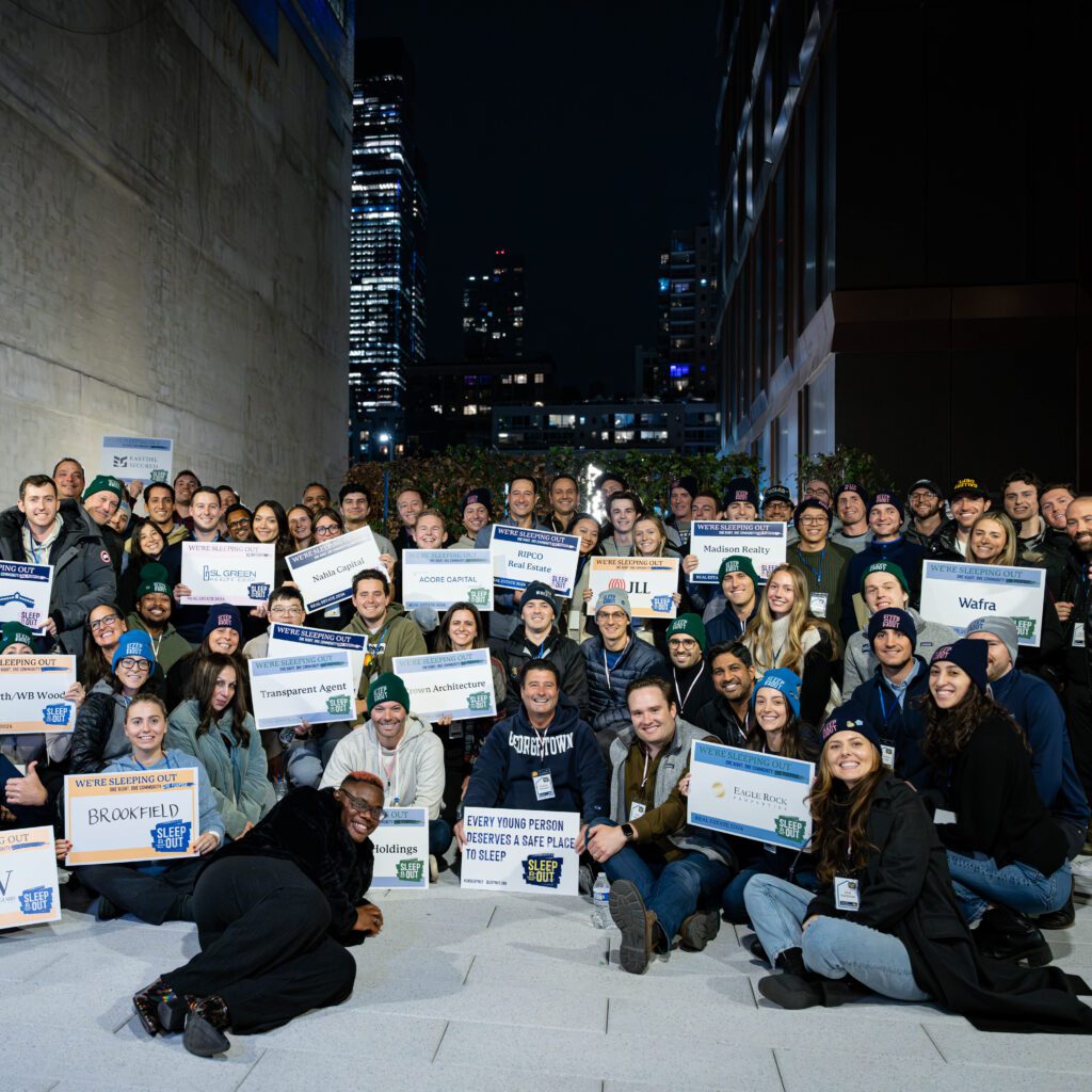 Lument Team Joins The Fight Against Youth Homelessness - Realestatesleepout 4